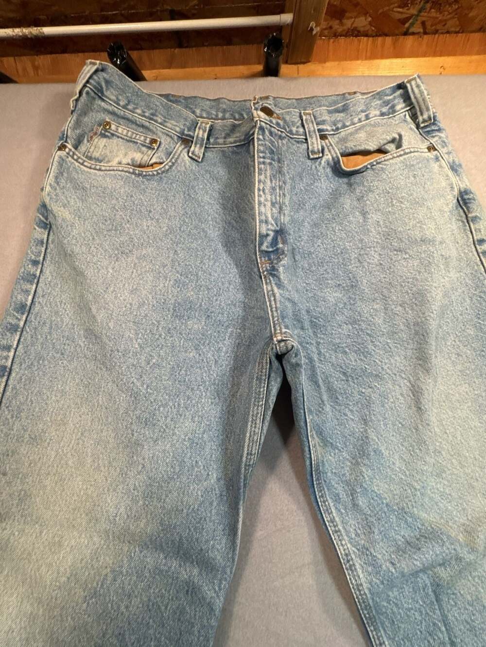 Carhartt B460 LVB Relaxed Fit Denim Jeans - Picture 4 of 15